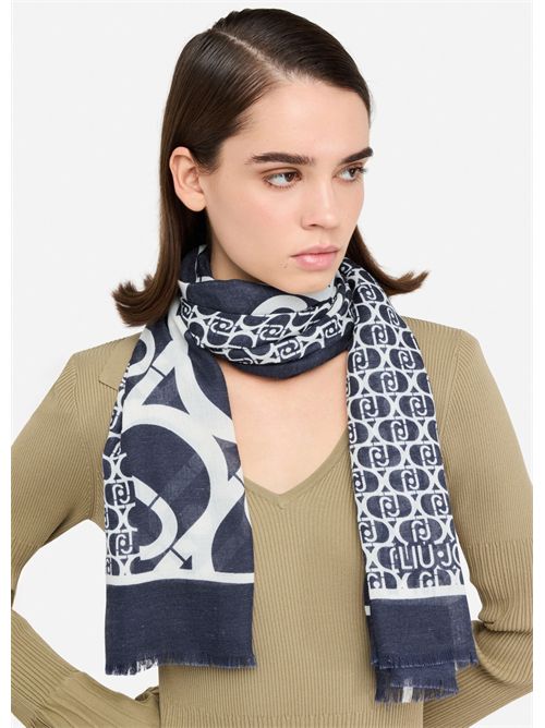 Stola in cotone stampato LIU JO | 2F5071T0300/00737